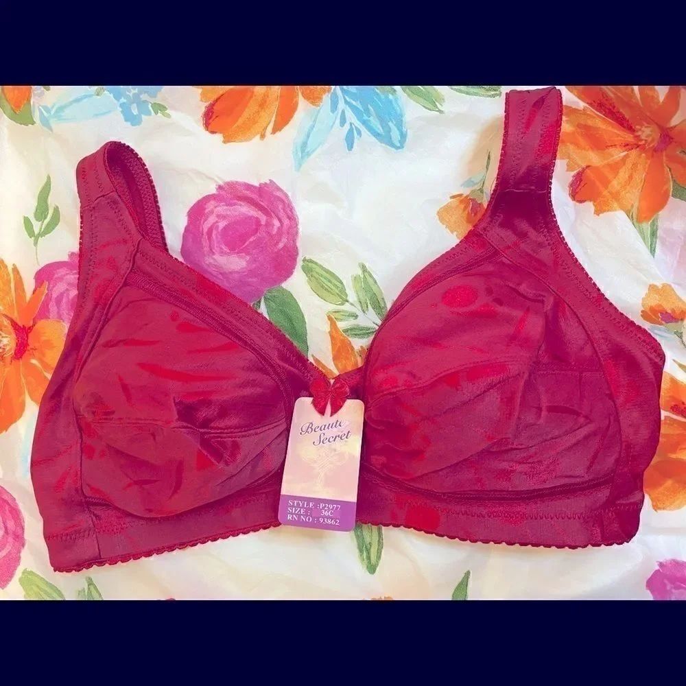🥀Beauty Secret Assorted  floral Sexy Bra 36C